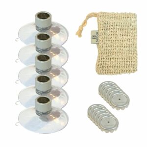 Porte savon x5 Bundle complet Gris sans drapeau